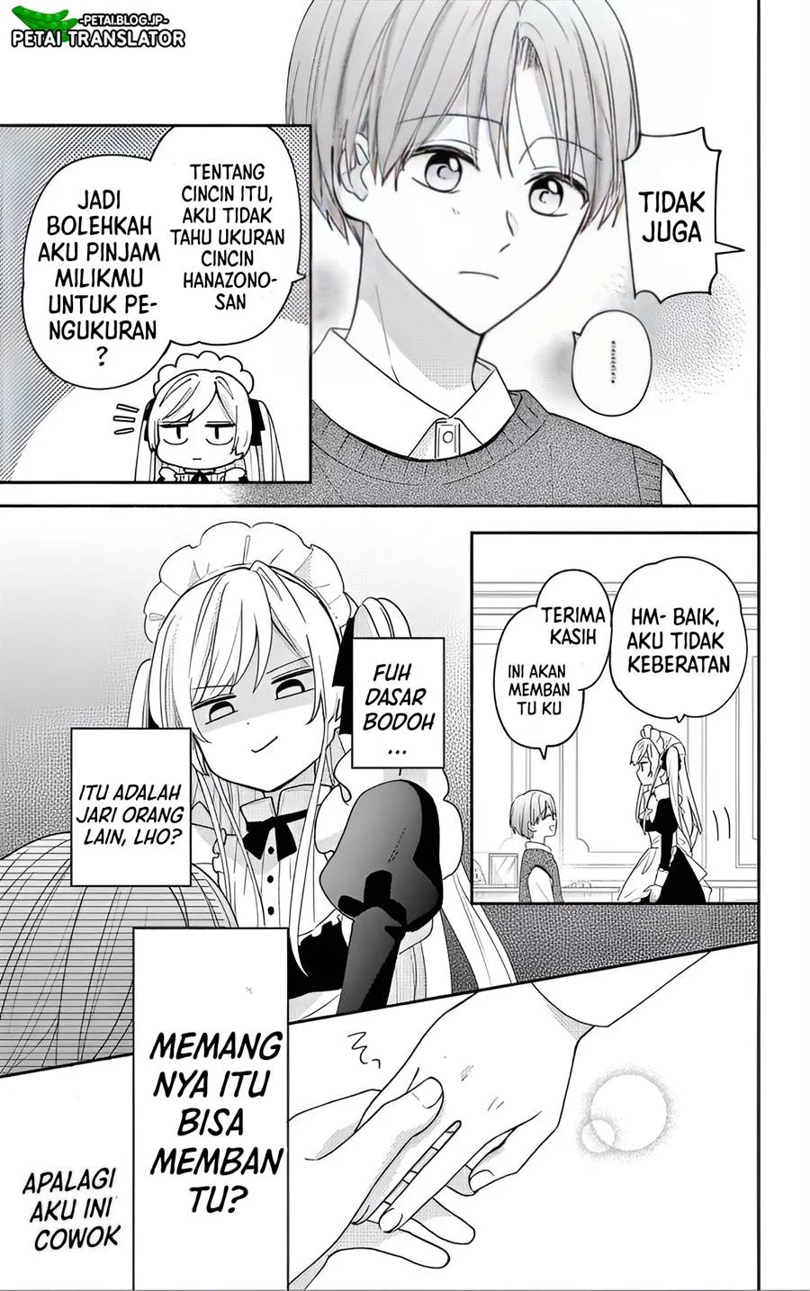 Maid wa Koisuru Hachiya-kun Chapter 5 Gambar 14