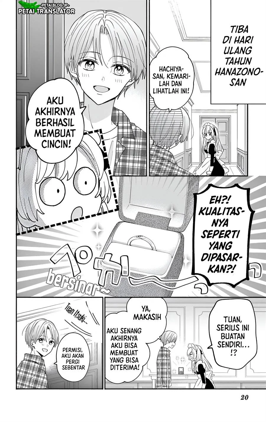 Maid wa Koisuru Hachiya-kun Chapter 5 Gambar 17