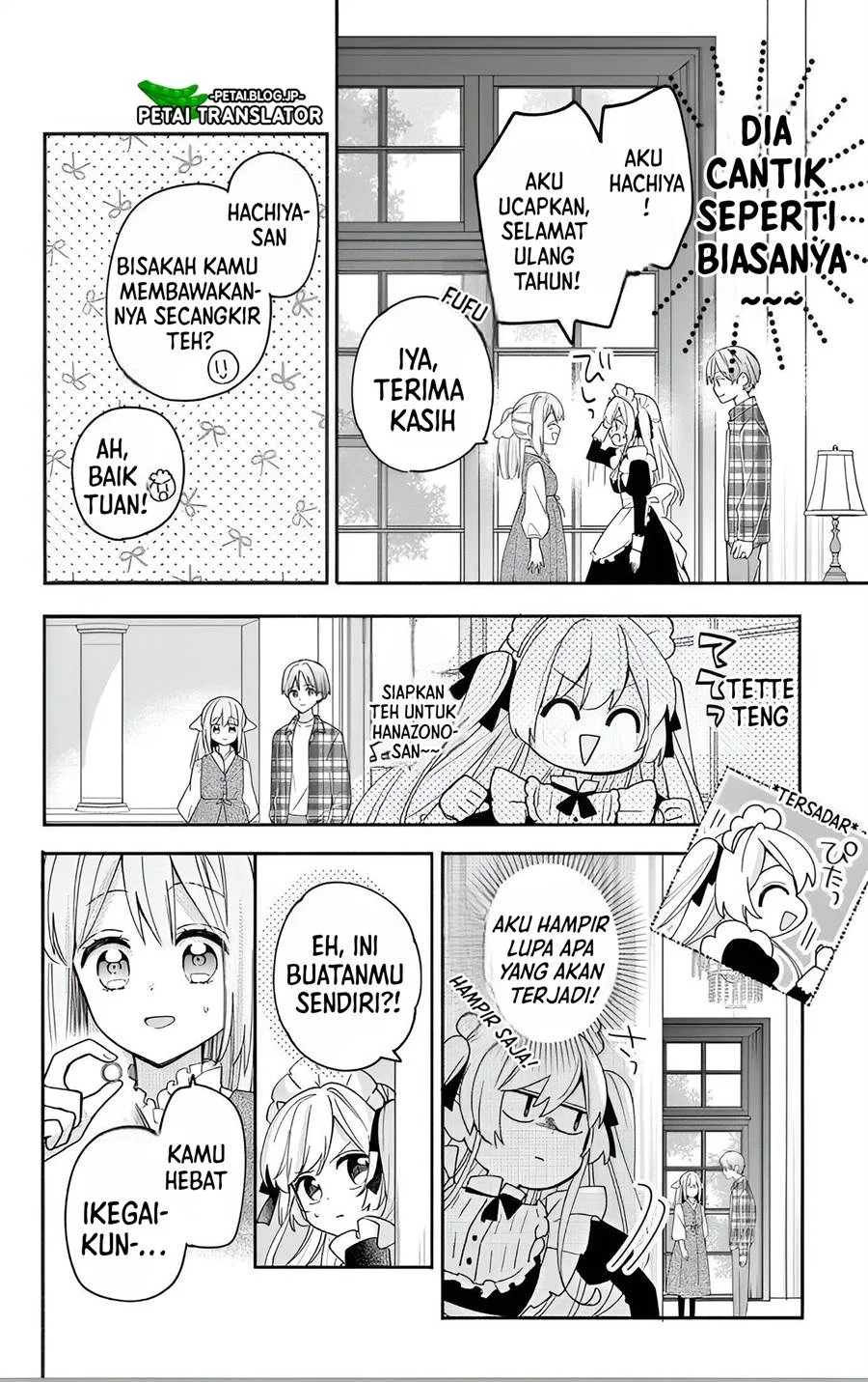 Maid wa Koisuru Hachiya-kun Chapter 5 Gambar 21