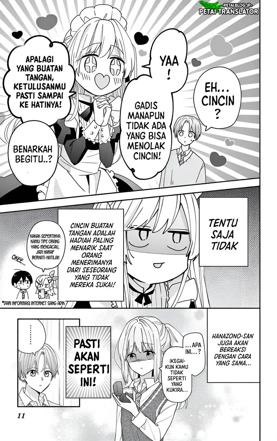 Maid wa Koisuru Hachiya-kun Chapter 5 Gambar 8