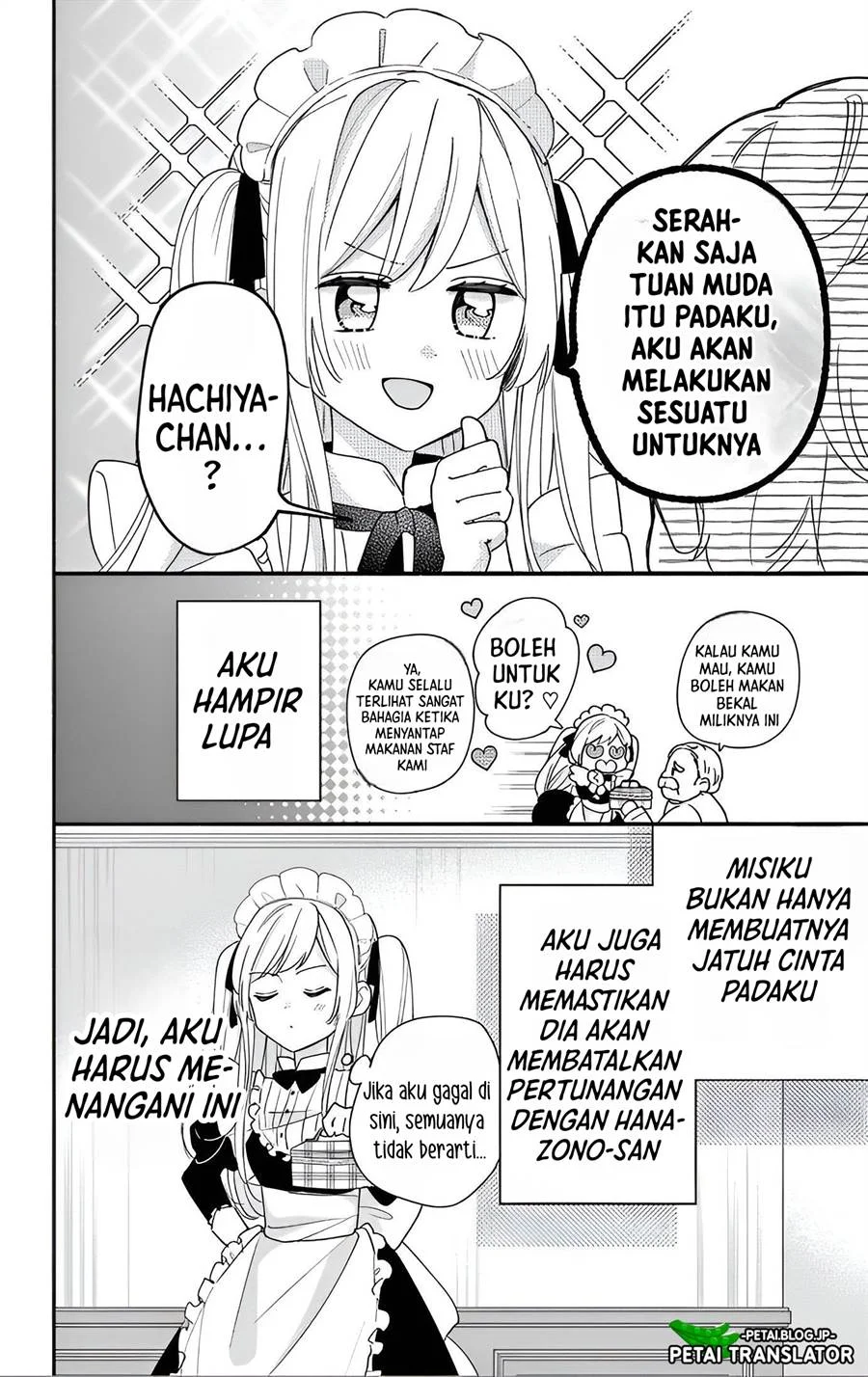 Maid wa Koisuru Hachiya-kun Chapter 7 Gambar 17