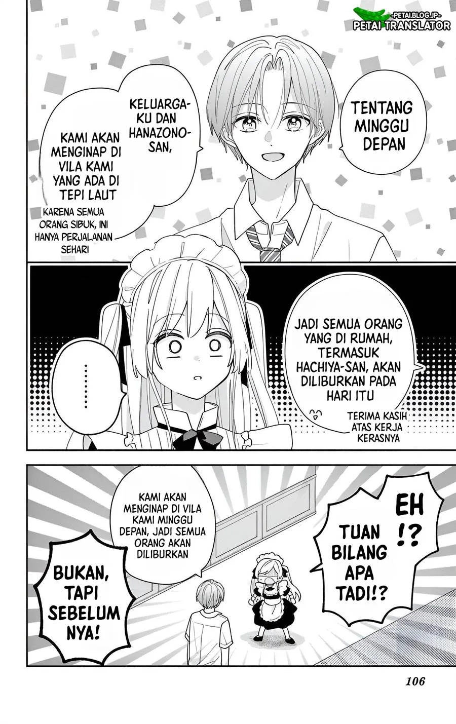 Maid wa Koisuru Hachiya-kun Chapter 8 Gambar 7