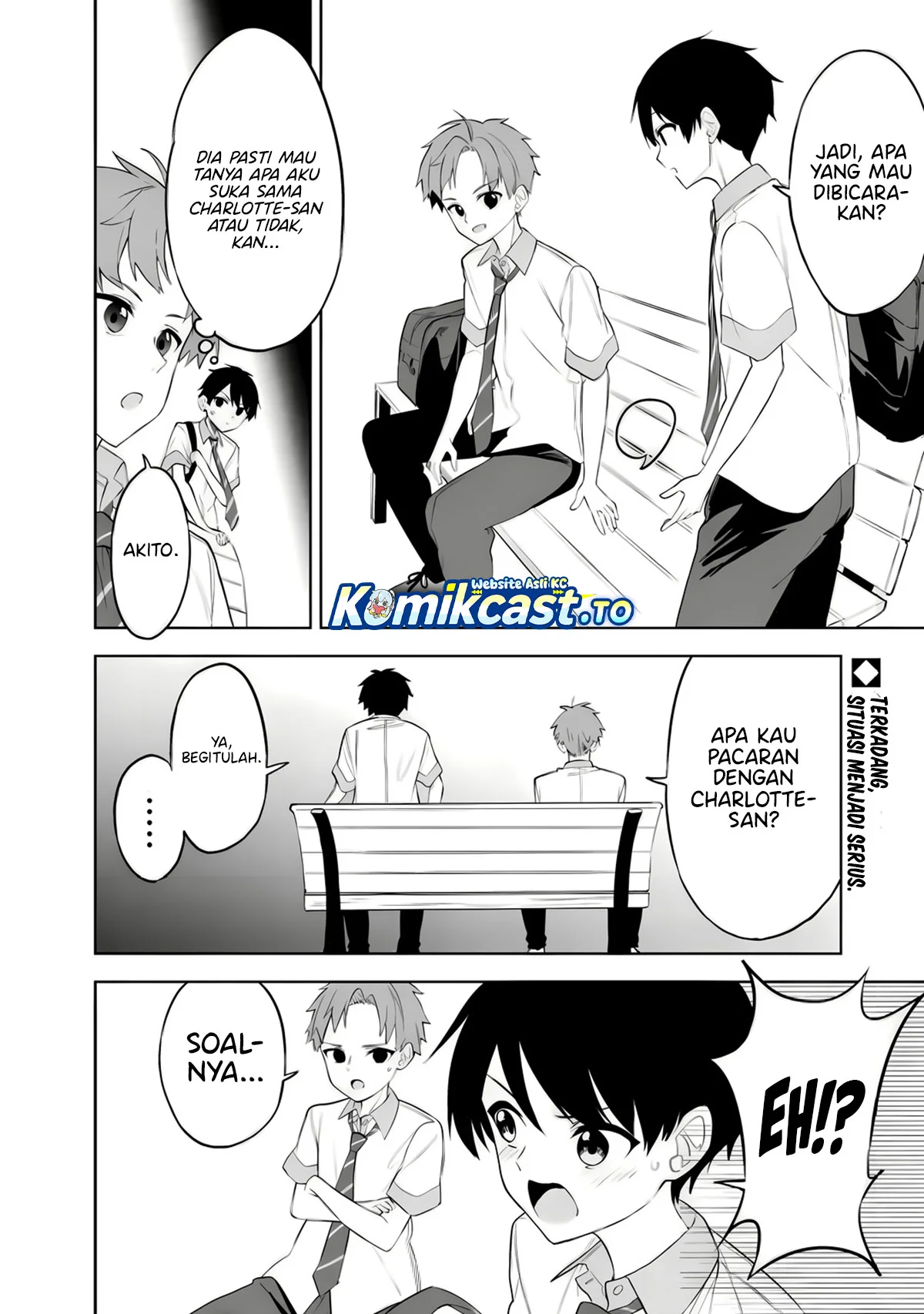 Manga Maigo ni Natteita Youjo o Tasuketara, Otonari ni Sumu Bishoujo Ryuugakusei ga Ie ni Asobi ni Kuru You ni Natta Ken ni Tsuite Chapter 27 gambar nomor 2