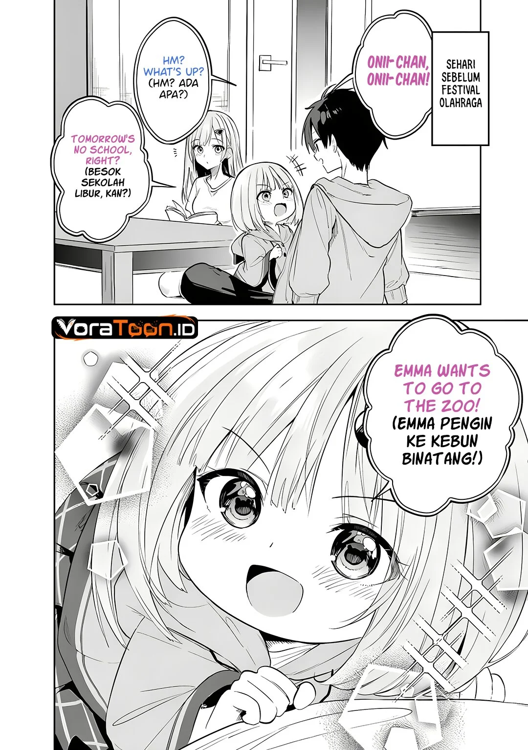 Maigo ni Natteita Youjo o Tasuketara, Otonari ni Sumu Bishoujo Ryuugakusei ga Ie ni Asobi ni Kuru You ni Natta Ken ni Tsuite Chapter 33 Gambar 15