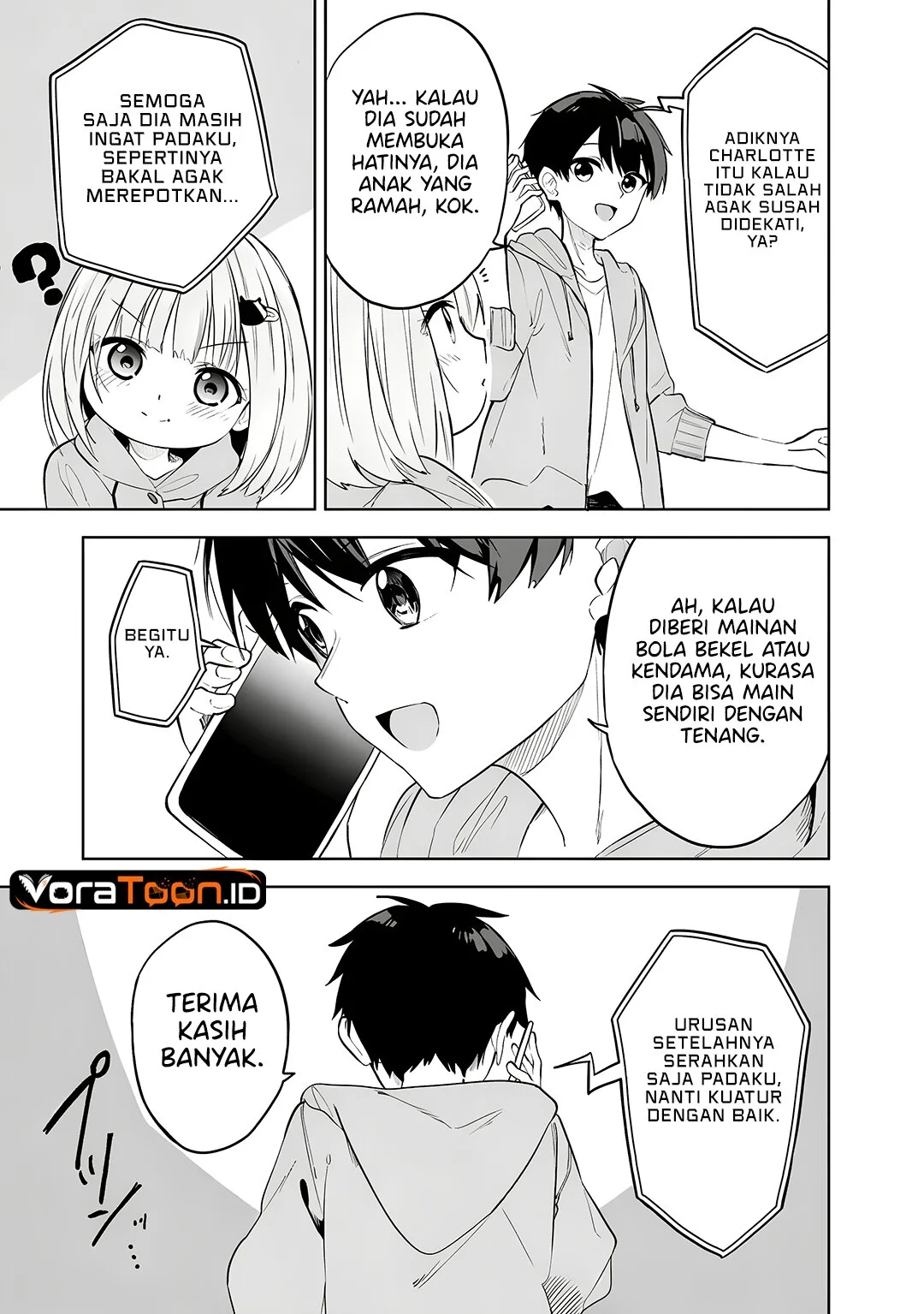 Maigo ni Natteita Youjo o Tasuketara, Otonari ni Sumu Bishoujo Ryuugakusei ga Ie ni Asobi ni Kuru You ni Natta Ken ni Tsuite Chapter 33 Gambar 22