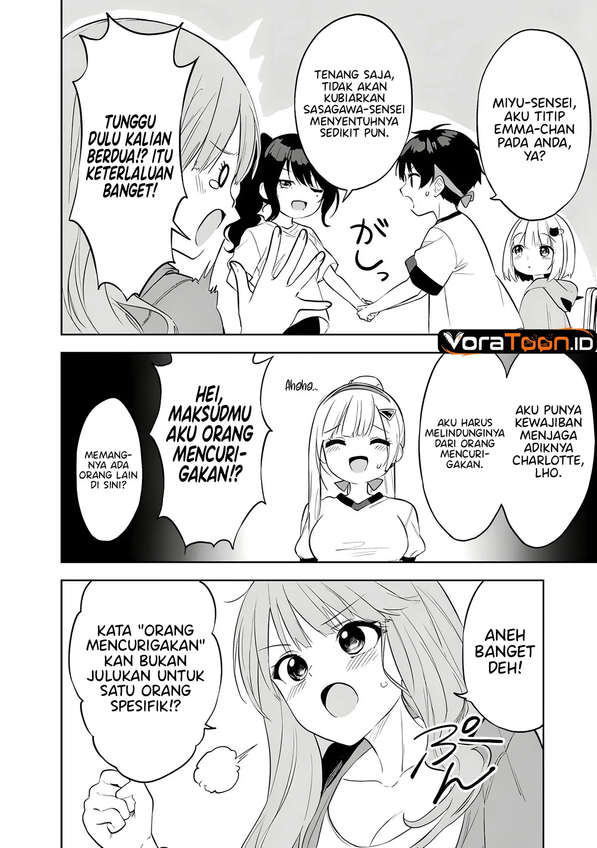 Maigo ni Natteita Youjo o Tasuketara, Otonari ni Sumu Bishoujo Ryuugakusei ga Ie ni Asobi ni Kuru You ni Natta Ken ni Tsuite Chapter 34 Gambar 23