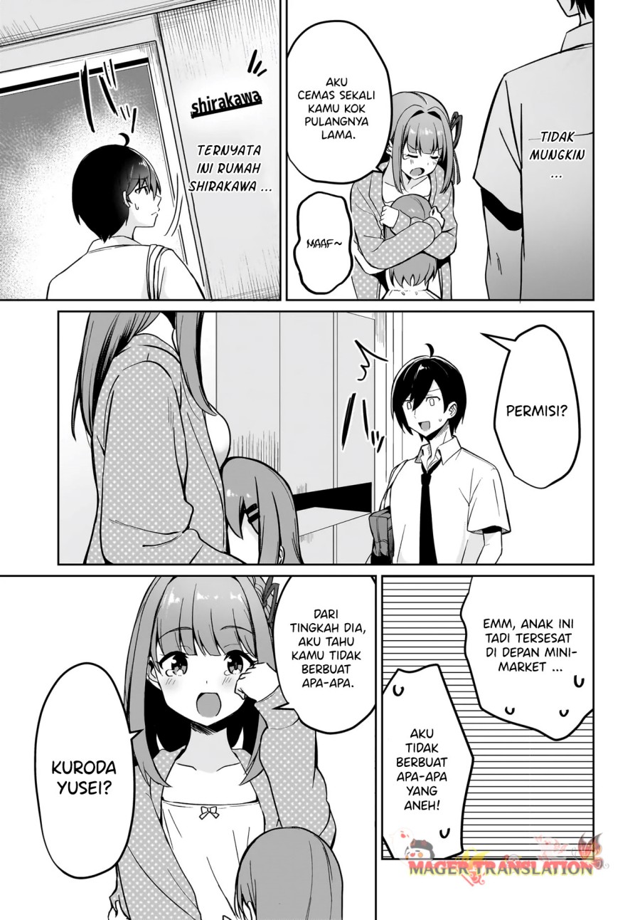 Maigo no Onnanoko o Ie Made Todoketara, Genkan kara Detekita no wa Gakunen Ichi no Bishoujo deshita Chapter 1 Gambar 12