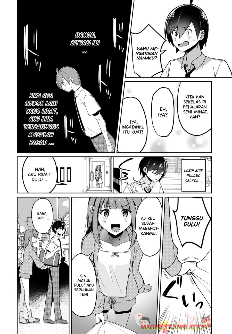 Maigo no Onnanoko o Ie Made Todoketara, Genkan kara Detekita no wa Gakunen Ichi no Bishoujo deshita Chapter 1 Gambar 13