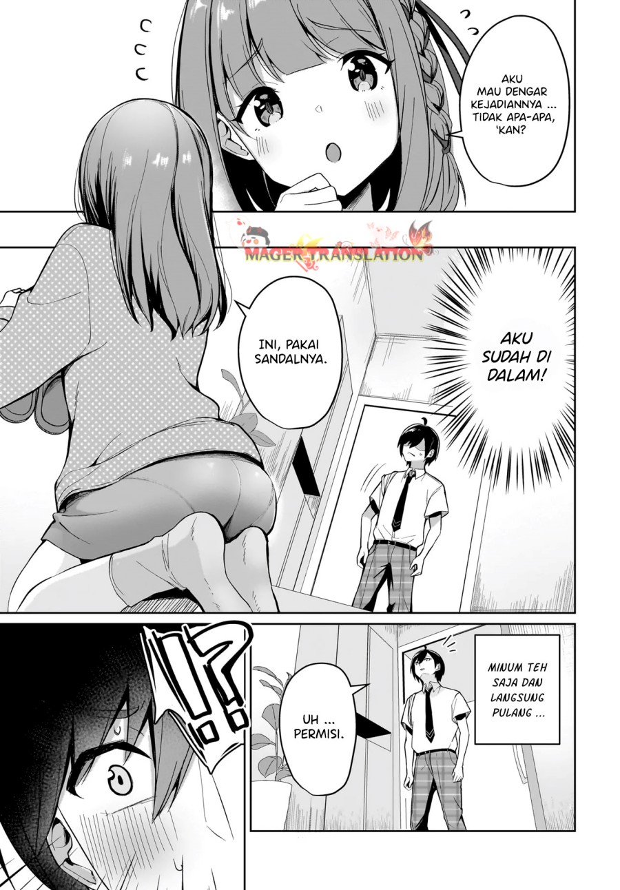 Maigo no Onnanoko o Ie Made Todoketara, Genkan kara Detekita no wa Gakunen Ichi no Bishoujo deshita Chapter 1 Gambar 14
