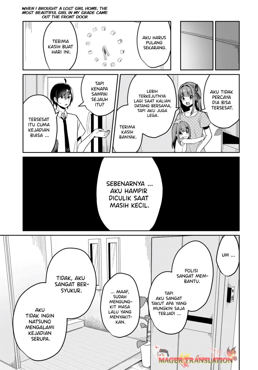 Maigo no Onnanoko o Ie Made Todoketara, Genkan kara Detekita no wa Gakunen Ichi no Bishoujo deshita Chapter 1 Gambar 26