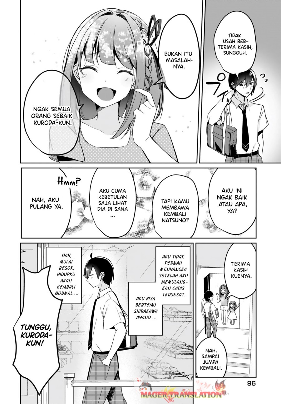 Maigo no Onnanoko o Ie Made Todoketara, Genkan kara Detekita no wa Gakunen Ichi no Bishoujo deshita Chapter 1 Gambar 27