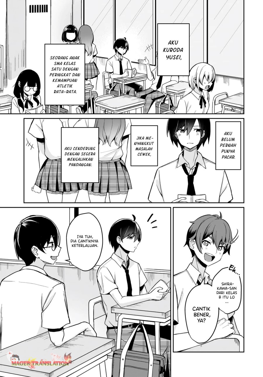 Maigo no Onnanoko o Ie Made Todoketara, Genkan kara Detekita no wa Gakunen Ichi no Bishoujo deshita Chapter 1 Gambar 4
