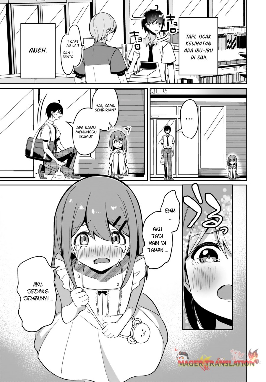 Maigo no Onnanoko o Ie Made Todoketara, Genkan kara Detekita no wa Gakunen Ichi no Bishoujo deshita Chapter 1 Gambar 8