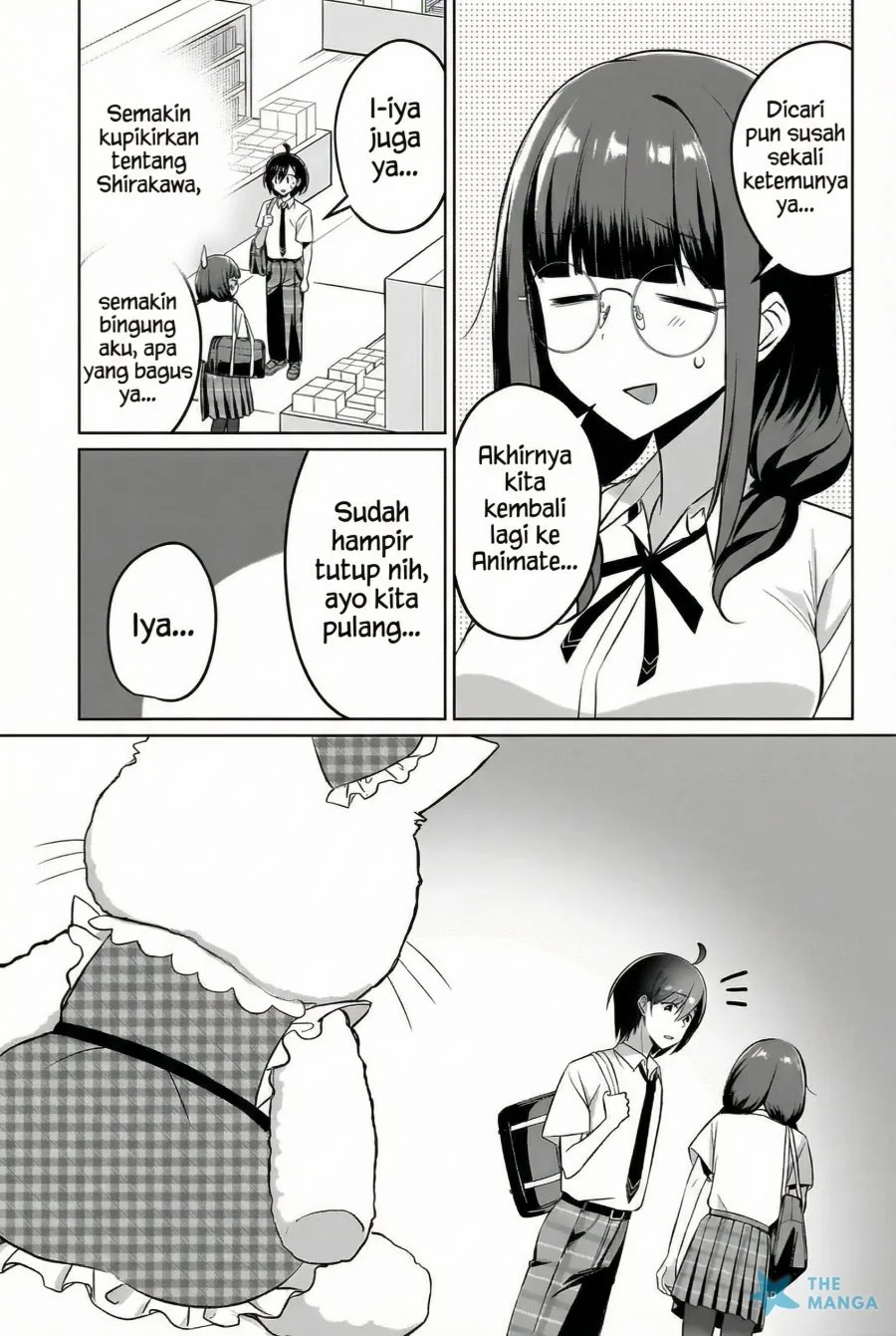 Maigo no Onnanoko o Ie Made Todoketara, Genkan kara Detekita no wa Gakunen Ichi no Bishoujo deshita Chapter 12 Gambar 8
