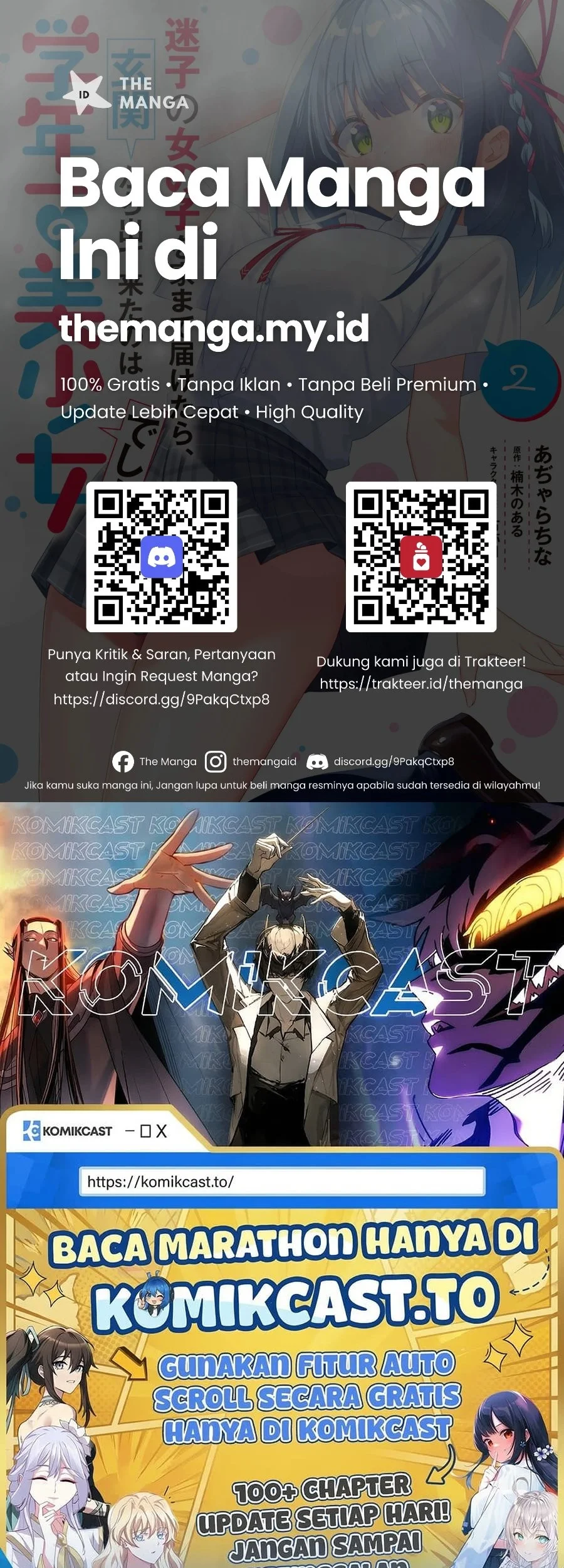 Maigo no Onnanoko o Ie Made Todoketara, Genkan kara Detekita no wa Gakunen Ichi no Bishoujo deshita Chapter 13.2 Gambar 10