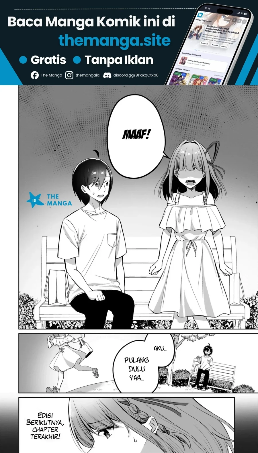 Maigo no Onnanoko o Ie Made Todoketara, Genkan kara Detekita no wa Gakunen Ichi no Bishoujo deshita Chapter 14 Gambar 13