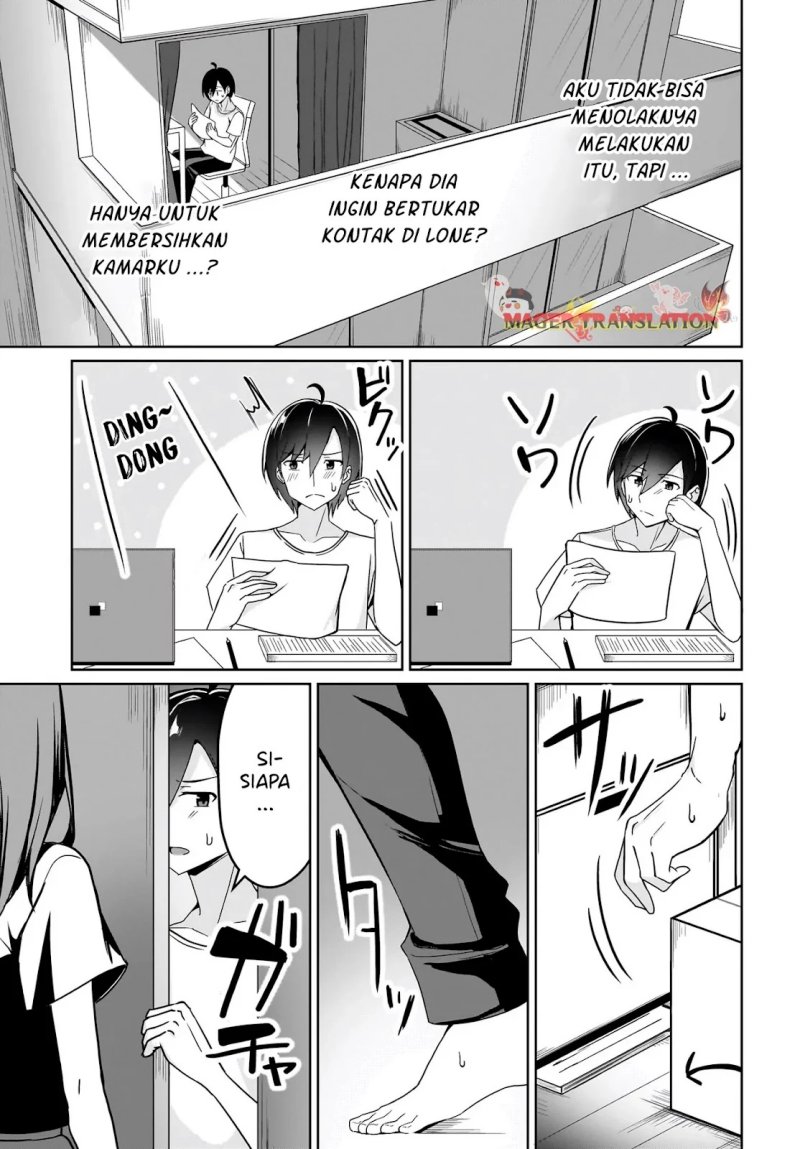 Maigo no Onnanoko o Ie Made Todoketara, Genkan kara Detekita no wa Gakunen Ichi no Bishoujo deshita Chapter 2 Gambar 10