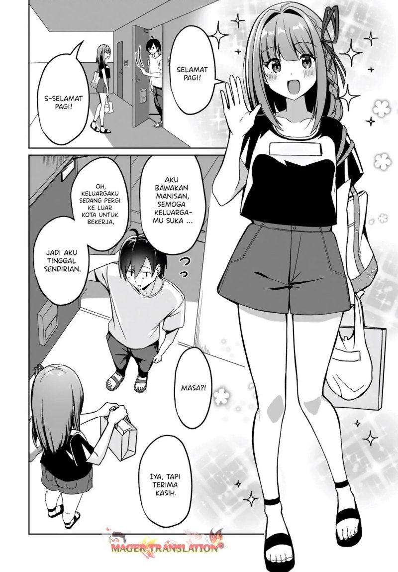 Maigo no Onnanoko o Ie Made Todoketara, Genkan kara Detekita no wa Gakunen Ichi no Bishoujo deshita Chapter 2 Gambar 11