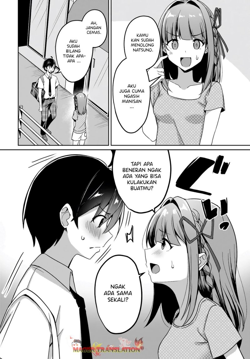 Maigo no Onnanoko o Ie Made Todoketara, Genkan kara Detekita no wa Gakunen Ichi no Bishoujo deshita Chapter 2 Gambar 21