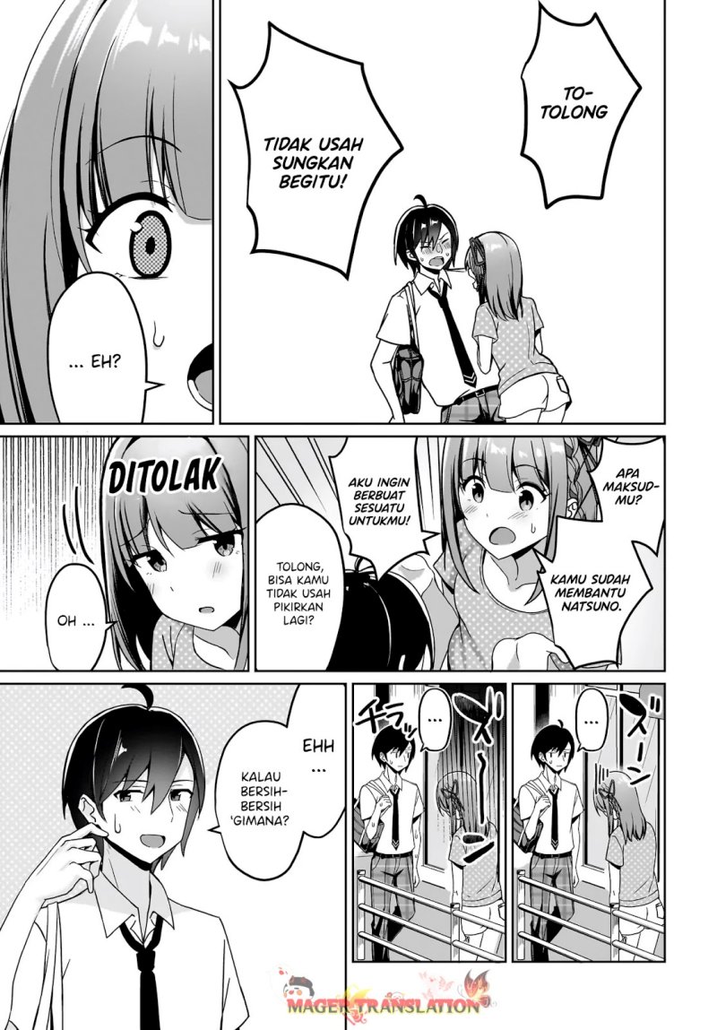 Maigo no Onnanoko o Ie Made Todoketara, Genkan kara Detekita no wa Gakunen Ichi no Bishoujo deshita Chapter 2 Gambar 24