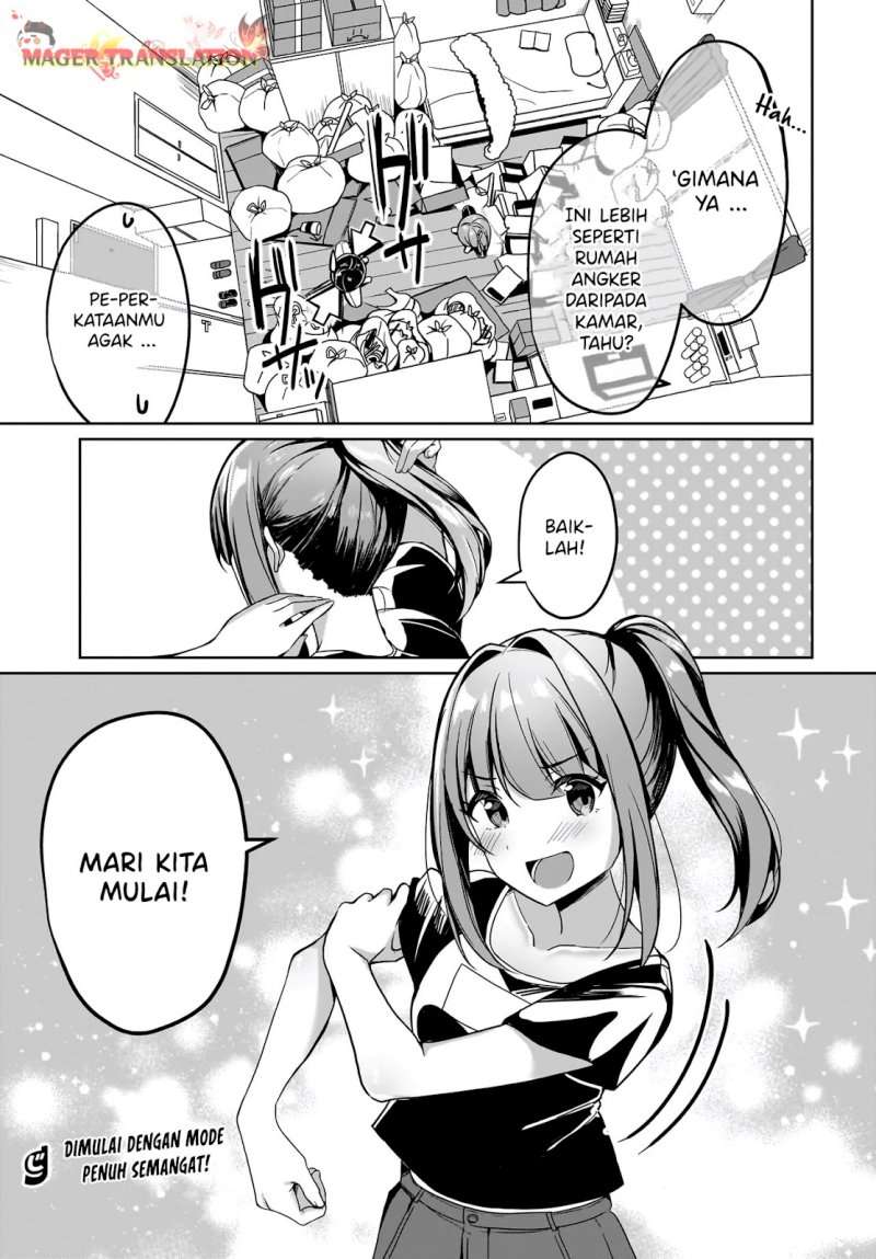 Maigo no Onnanoko o Ie Made Todoketara, Genkan kara Detekita no wa Gakunen Ichi no Bishoujo deshita Chapter 2 Gambar 34