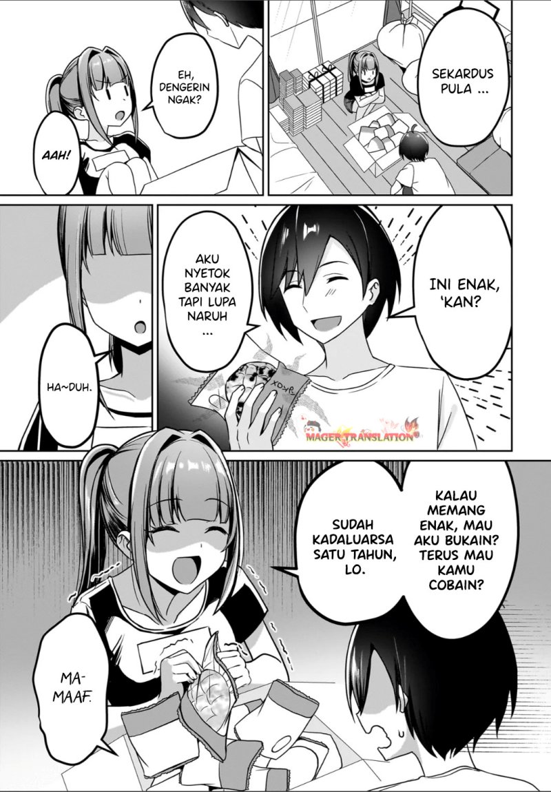 Maigo no Onnanoko o Ie Made Todoketara, Genkan kara Detekita no wa Gakunen Ichi no Bishoujo deshita Chapter 3 Gambar 8