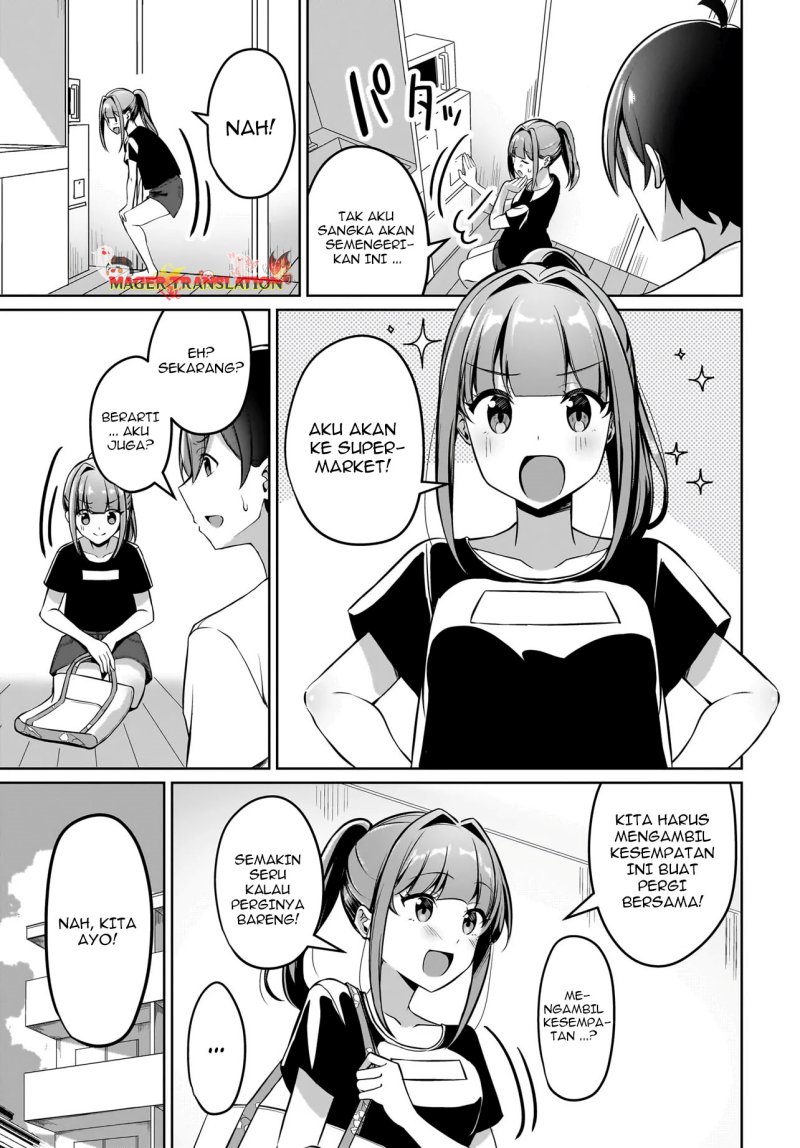 Maigo no Onnanoko o Ie Made Todoketara, Genkan kara Detekita no wa Gakunen Ichi no Bishoujo deshita Chapter 4 Gambar 10