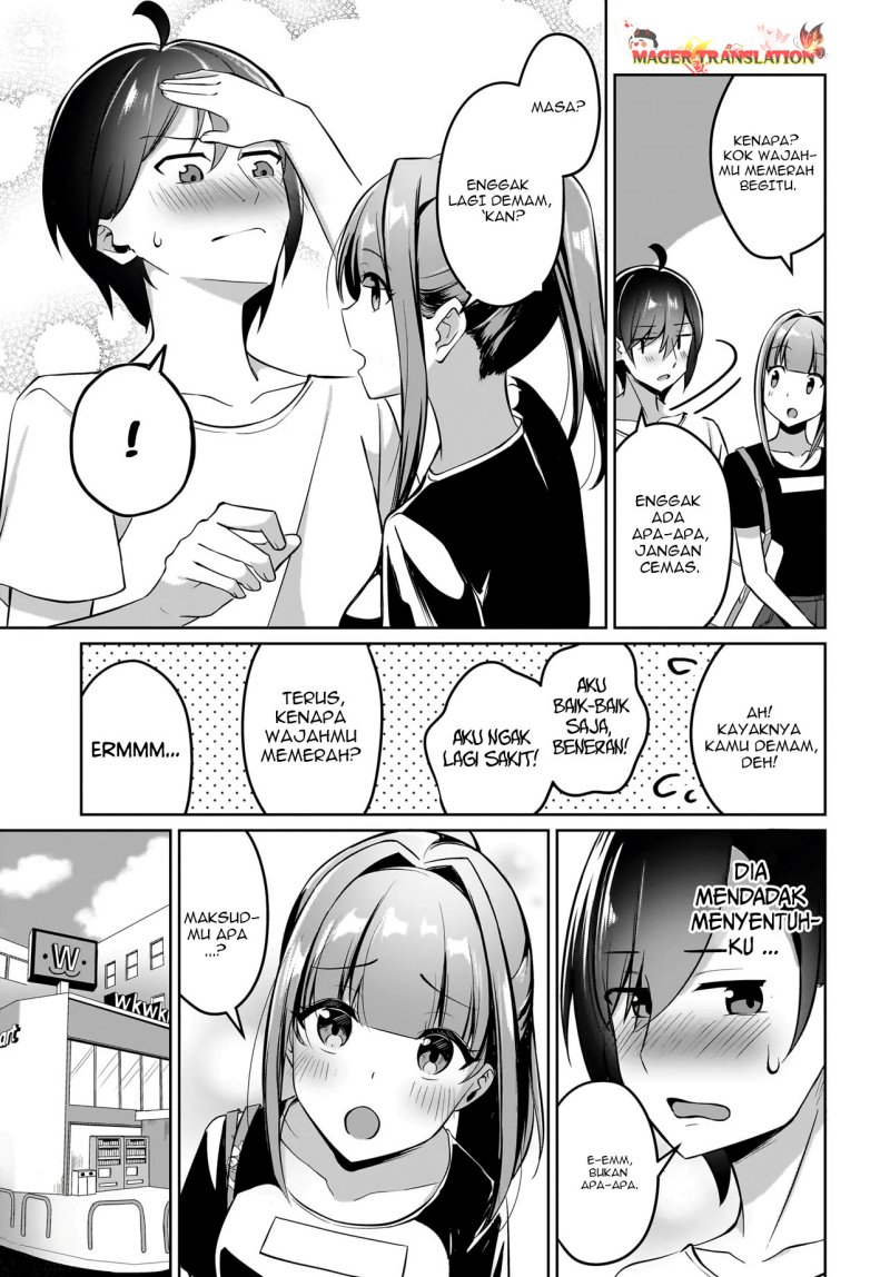 Maigo no Onnanoko o Ie Made Todoketara, Genkan kara Detekita no wa Gakunen Ichi no Bishoujo deshita Chapter 4 Gambar 12