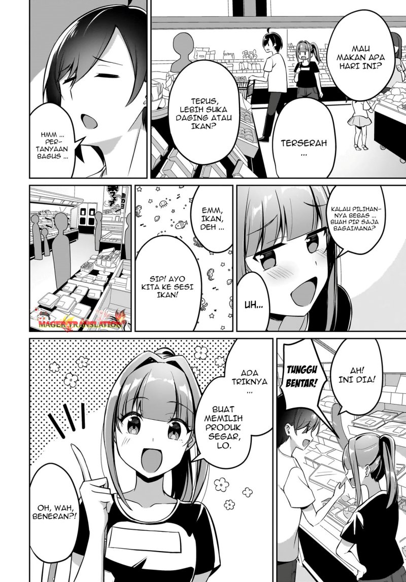 Maigo no Onnanoko o Ie Made Todoketara, Genkan kara Detekita no wa Gakunen Ichi no Bishoujo deshita Chapter 4 Gambar 13