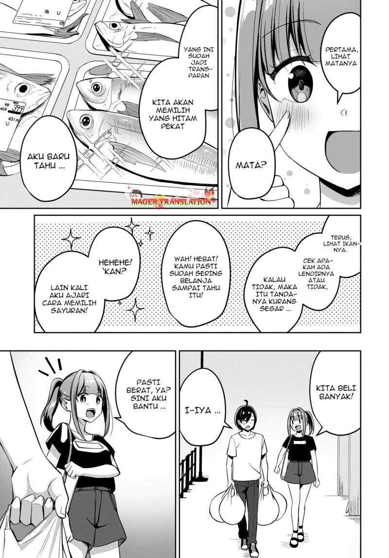 Maigo no Onnanoko o Ie Made Todoketara, Genkan kara Detekita no wa Gakunen Ichi no Bishoujo deshita Chapter 4 Gambar 14