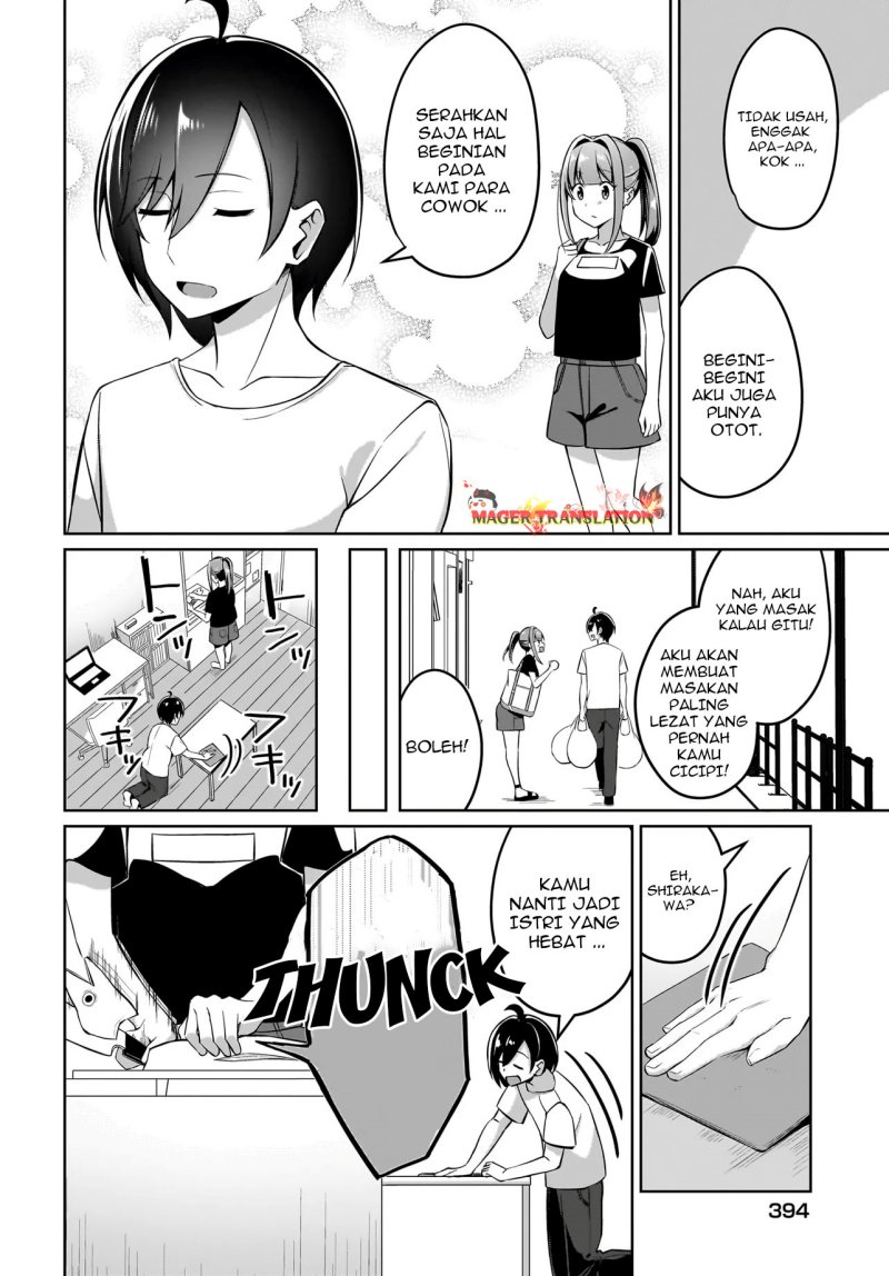 Maigo no Onnanoko o Ie Made Todoketara, Genkan kara Detekita no wa Gakunen Ichi no Bishoujo deshita Chapter 4 Gambar 15
