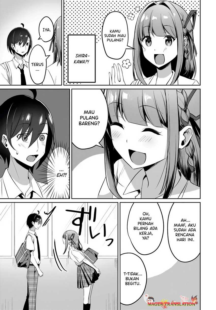 Maigo no Onnanoko o Ie Made Todoketara, Genkan kara Detekita no wa Gakunen Ichi no Bishoujo deshita Chapter 5 Gambar 14
