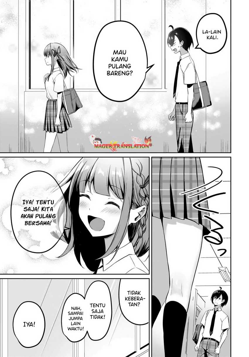 Maigo no Onnanoko o Ie Made Todoketara, Genkan kara Detekita no wa Gakunen Ichi no Bishoujo deshita Chapter 5 Gambar 16
