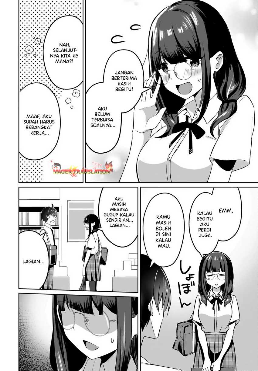 Maigo no Onnanoko o Ie Made Todoketara, Genkan kara Detekita no wa Gakunen Ichi no Bishoujo deshita Chapter 5 Gambar 21