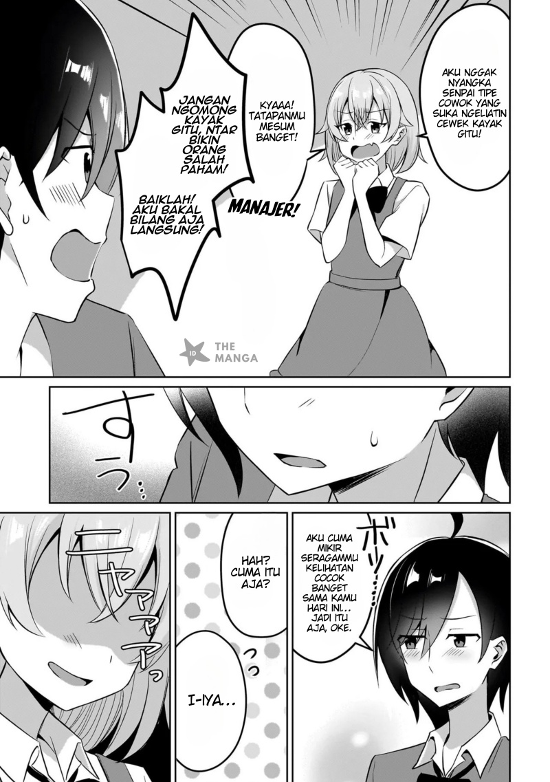Maigo no Onnanoko o Ie Made Todoketara, Genkan kara Detekita no wa Gakunen Ichi no Bishoujo deshita Chapter 6.1 Gambar 6