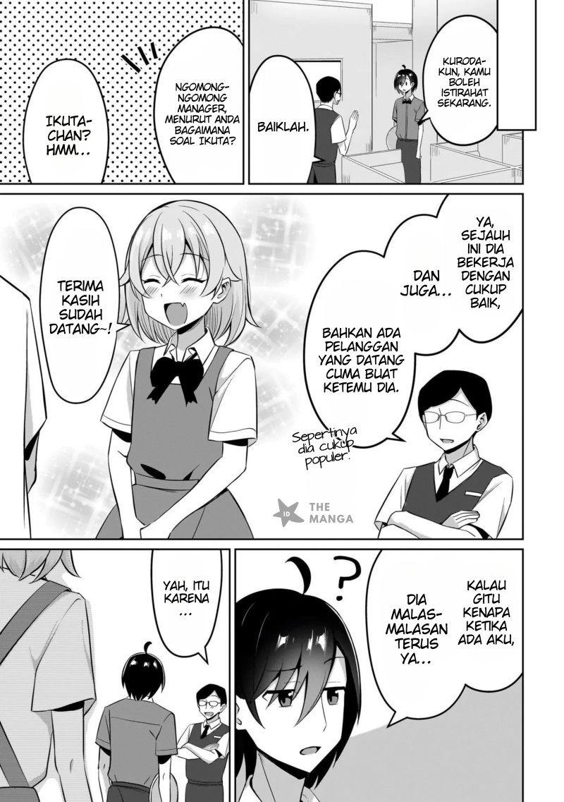 Maigo no Onnanoko o Ie Made Todoketara, Genkan kara Detekita no wa Gakunen Ichi no Bishoujo deshita Chapter 6.1 Gambar 8