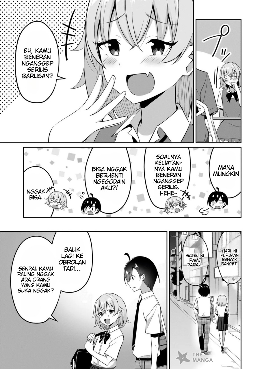 Maigo no Onnanoko o Ie Made Todoketara, Genkan kara Detekita no wa Gakunen Ichi no Bishoujo deshita Chapter 6.2 Gambar 5