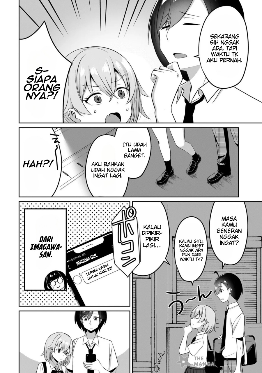 Maigo no Onnanoko o Ie Made Todoketara, Genkan kara Detekita no wa Gakunen Ichi no Bishoujo deshita Chapter 6.2 Gambar 6