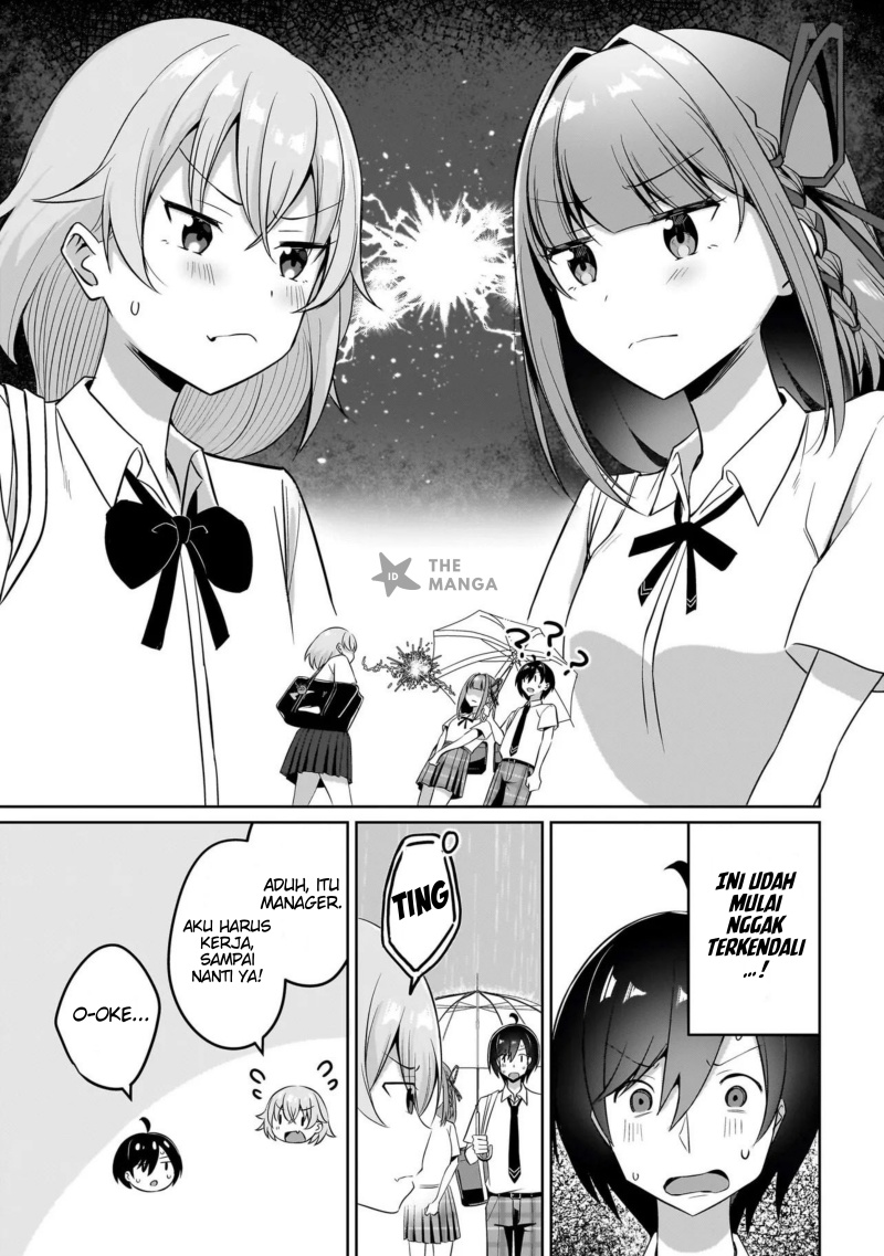 Maigo no Onnanoko o Ie Made Todoketara, Genkan kara Detekita no wa Gakunen Ichi no Bishoujo deshita Chapter 7.1 Gambar 12