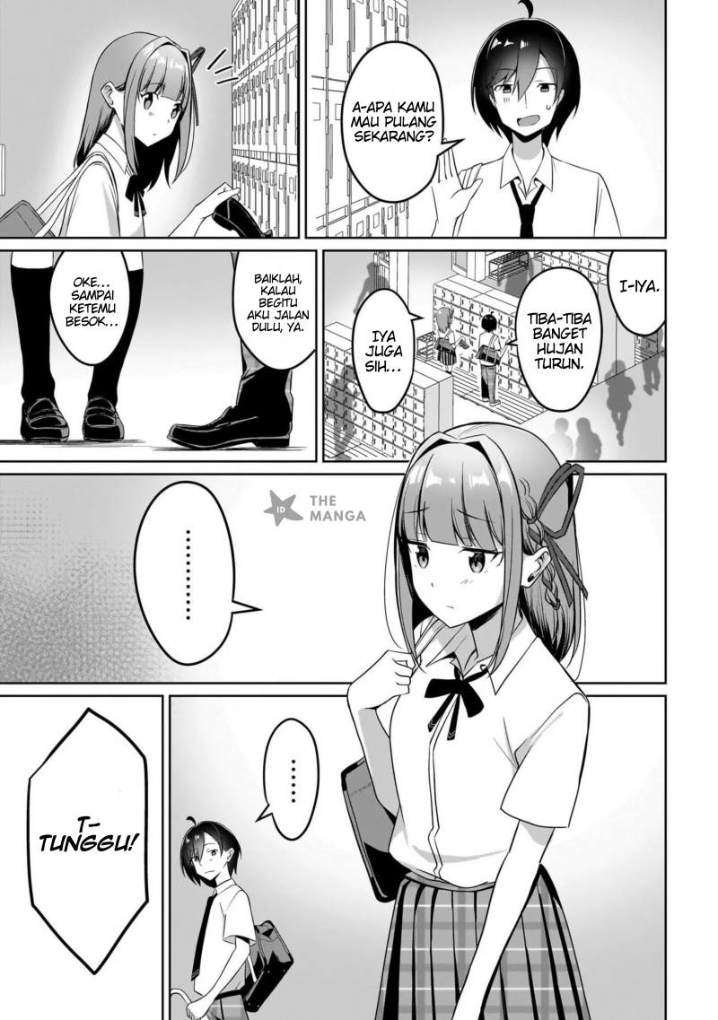 Maigo no Onnanoko o Ie Made Todoketara, Genkan kara Detekita no wa Gakunen Ichi no Bishoujo deshita Chapter 7.1 Gambar 4