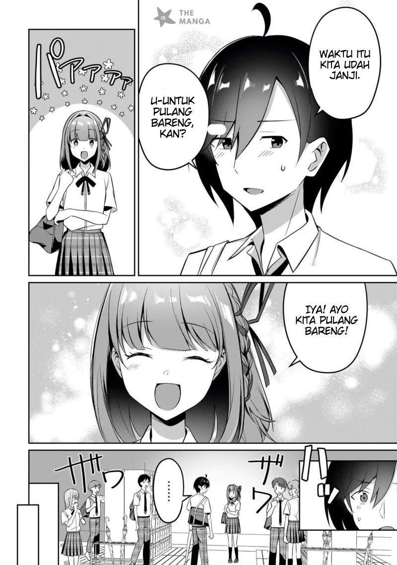 Maigo no Onnanoko o Ie Made Todoketara, Genkan kara Detekita no wa Gakunen Ichi no Bishoujo deshita Chapter 7.1 Gambar 5