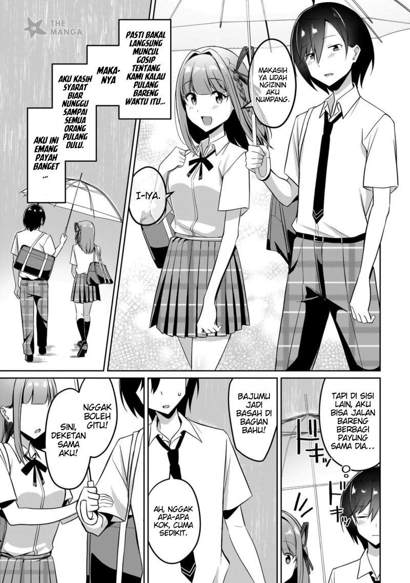 Maigo no Onnanoko o Ie Made Todoketara, Genkan kara Detekita no wa Gakunen Ichi no Bishoujo deshita Chapter 7.1 Gambar 6