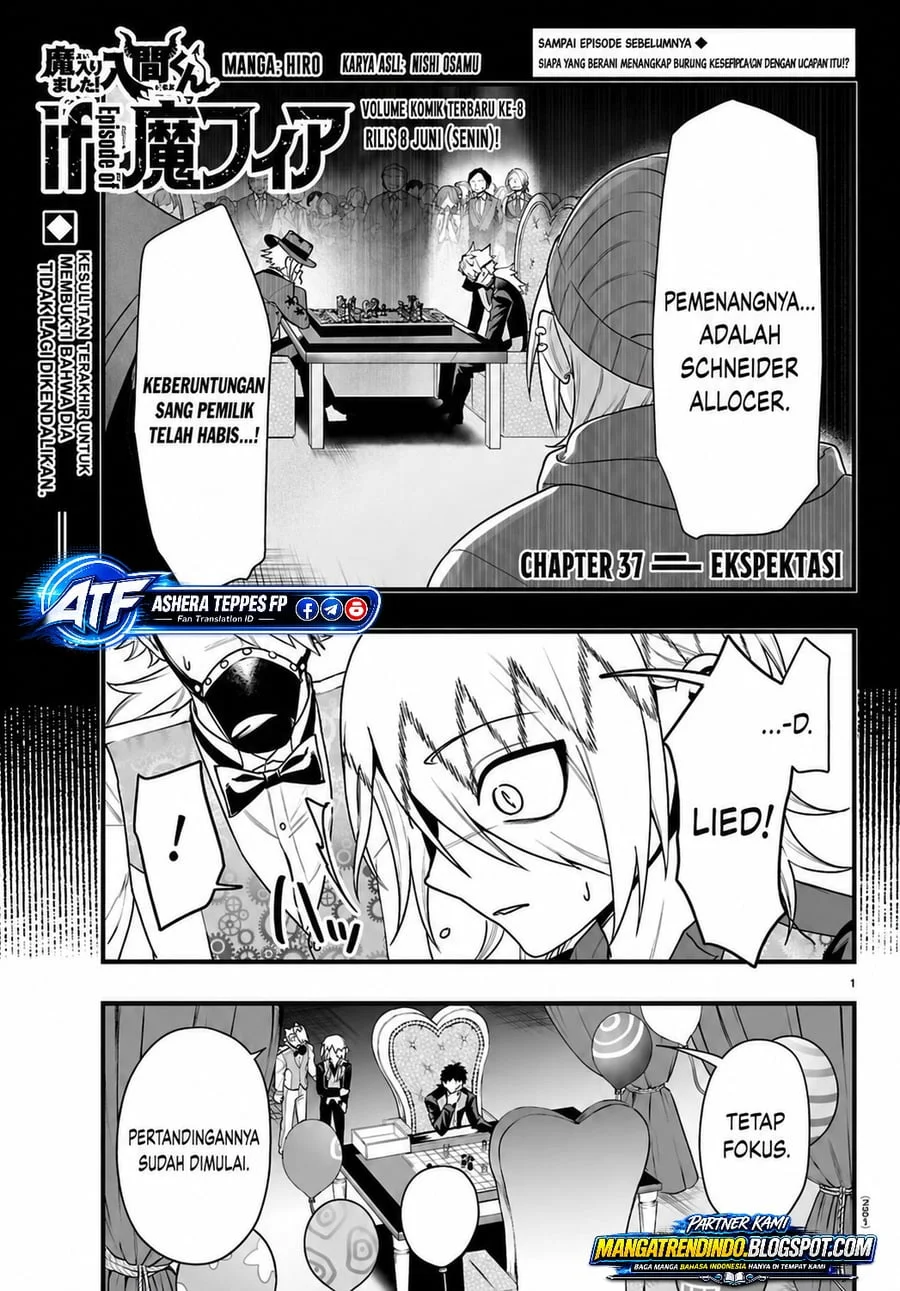 Manga Mairimashita! Iruma-kun if – Episode of Mafia Chapter 37 gambar 2
