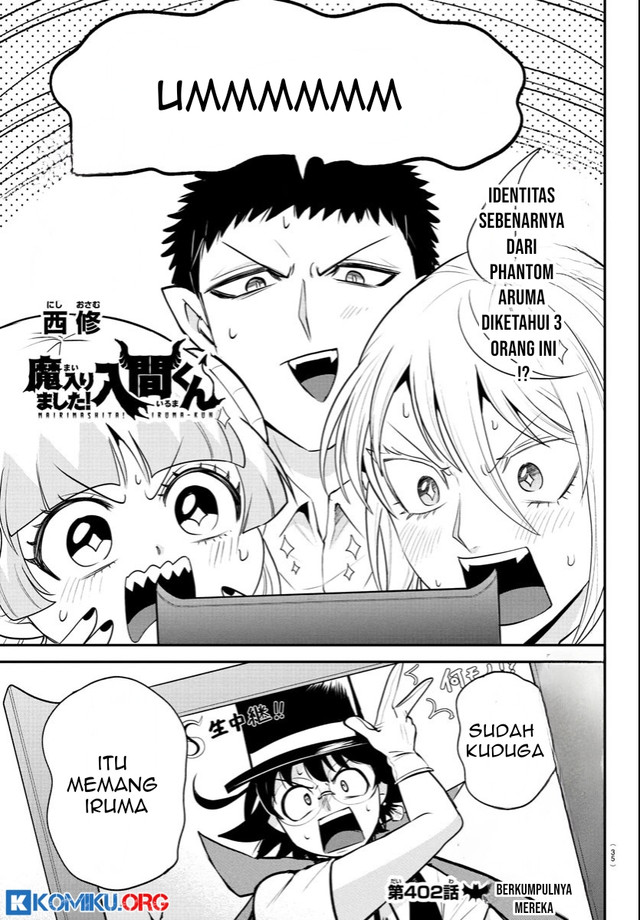 Baca Manga Mairimashita! Iruma-kun Chapter 402 Gambar 2