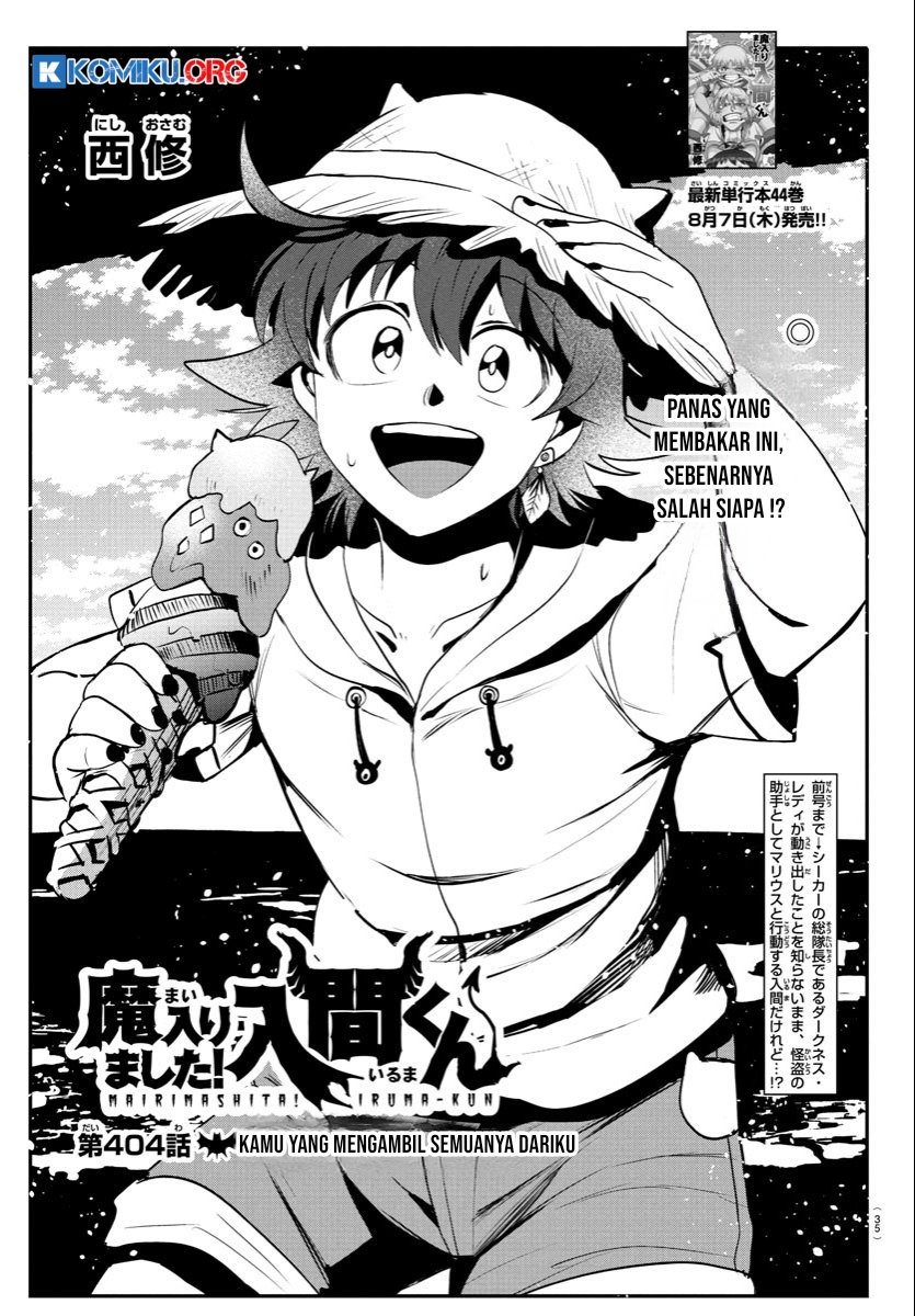 Baca Manga Mairimashita! Iruma-kun Chapter 404 Gambar 2