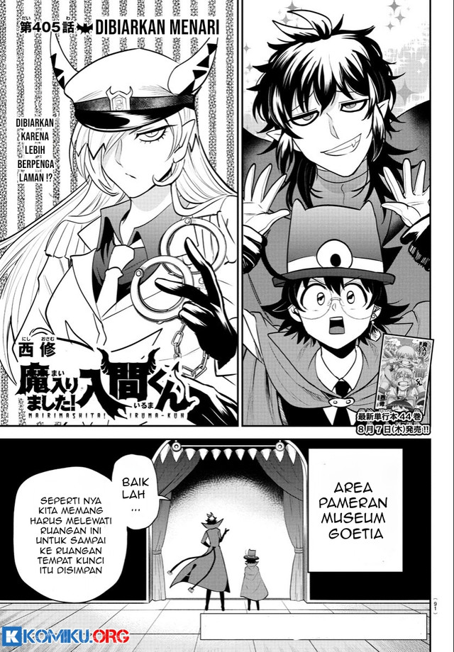 Baca Manga Mairimashita! Iruma-kun Chapter 405 Gambar 2