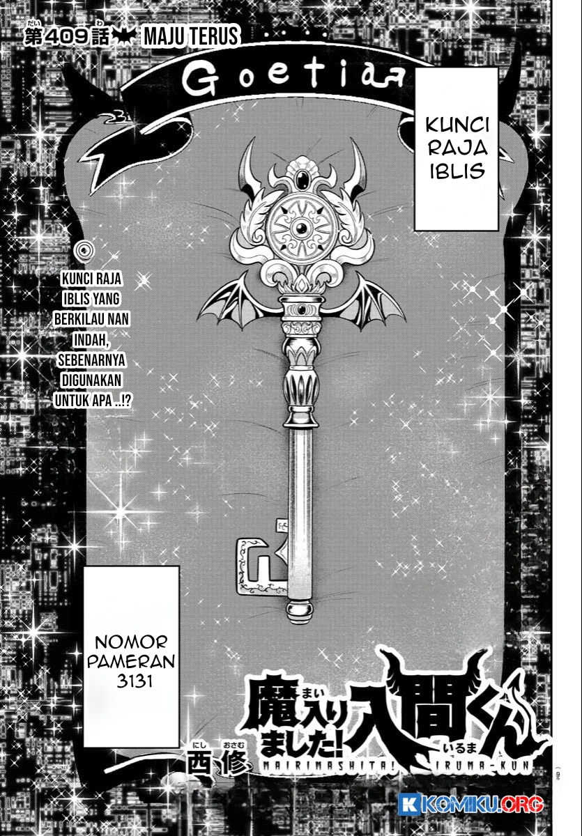 Baca Manga Mairimashita! Iruma-kun Chapter 409 Gambar 2
