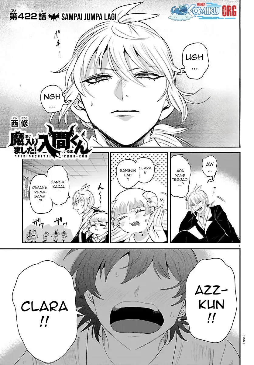 Manga Mairimashita! Iruma-kun Chapter 422 gambar nomor 2