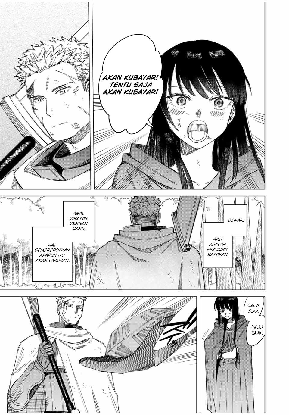 Majo to Youhei (The Witch and the Mercenary) Chapter 1 Gambar 62
