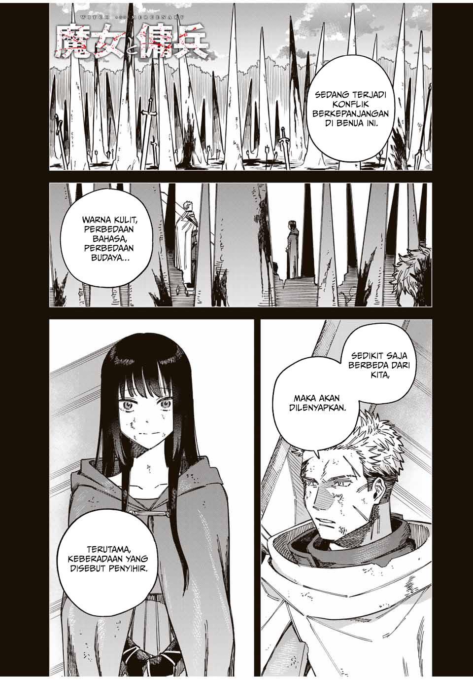 Baca Komik Majo to Youhei (The Witch and the Mercenary) Chapter 2 Gambar 1